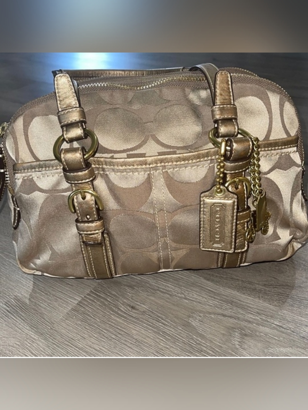 Coach Hampton Satchel Handbag